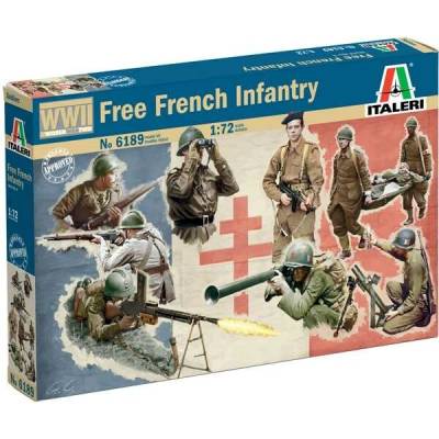 Italeri Free French Infantry WWII 1:72