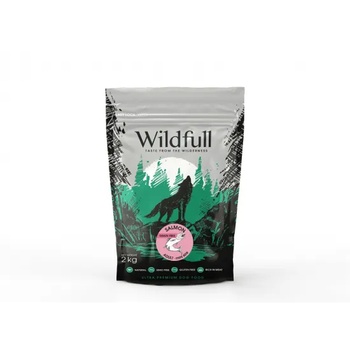 Wildfull dog salmon mini size - Пълноценна суха храна за израснали кучета от малки и мини породи, без зърно, със сьомга, 2 кг