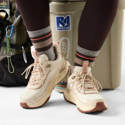 Smartwool dámské merino ponožky Women's Hike Full Cushion Saturnsphere C Taupe/Natural Marl