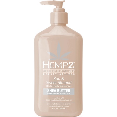 Hempz Koa Sweet Almond Herbal Body Moisturizer Лосион за тяло унисекс 500ml