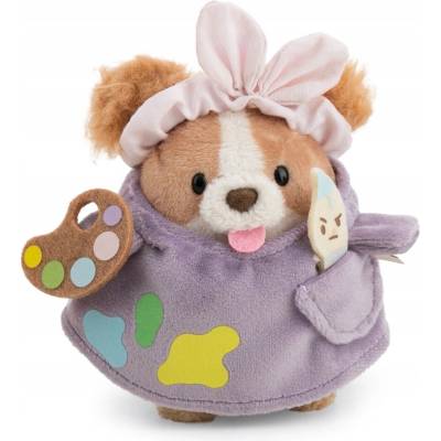 NICI MYMOCHI PLYŠOVÝ MAZLÍČEK PŘÍTULNÍČEK ŠPANĚL BRUSHY 8CM S TŘÁSNÍ A PALETKOU V KOSTÝMU