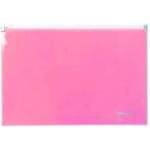 Biurfol Plastic folder with zipper A5 pink Biurfol (TSP-A5-01)