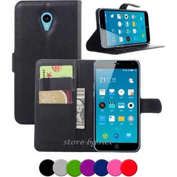 Image 1 of Meizu M1 Note Magnetic Wallet Кожен Калъф + Стилус