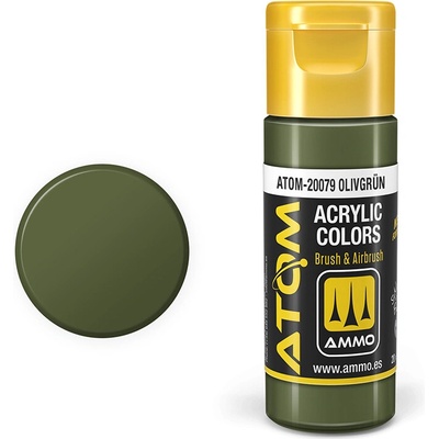 AMMO by MIG Jimenez ATOM COLOR Olivgrün 20ml