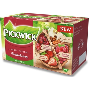 Pickwick Fruit Fusion Čaj Variácie Čerešňa 20 x 1,75 g