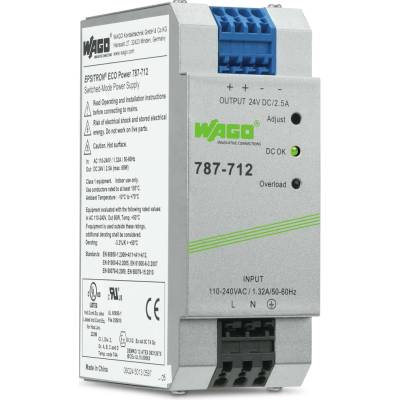 Zdroj WAGO 787-712 24VDC/2,5A 4mm2