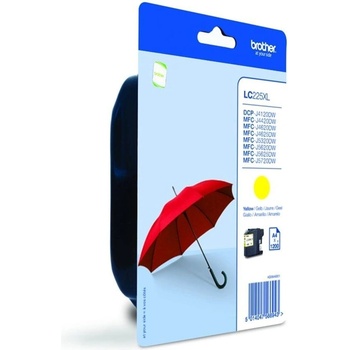 Brother LC225XLY Оригинална мастилена касета (жълта) (obi lc225xly 10999)