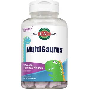 KAL Динозаври MultiSaurus - 90 таблетки за дъвчене