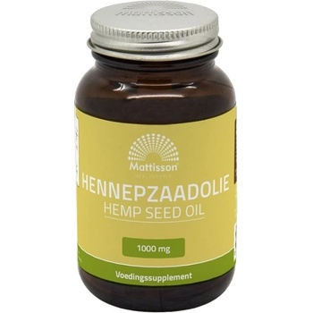 Mattisson Healthstyle Hemp Seed Oil, 1000 mg, 60 капсули, Mattisson Healthstyle (MT2370)