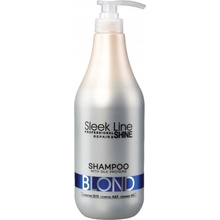 Stapiz Sleek Line Blond Shampoo šampón na poškodené farbené vlasy 1000 ml