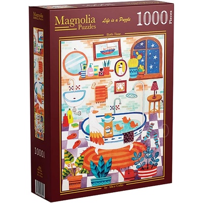 Magnolia Пъзел Magnolia от 1000 части - Време за баня (3904)