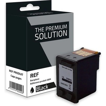 Compatible Мастилена касета заместител The Premium Solution - C6656A, за HP, черен (ps h56 14926)