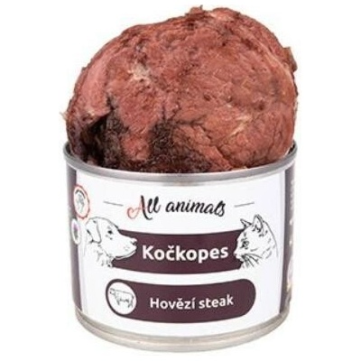 All Animals kočkopes Steak z hovězí svaloviny 200 g