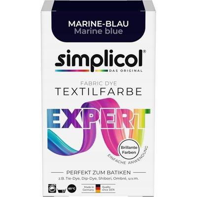 Simplicol 1708 barvivo na textil expert tmavě modrá 150 g