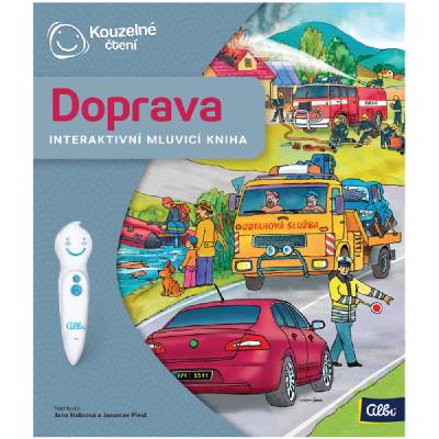 ALBI Kouzelné čtení Kniha interaktivní Doprava