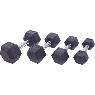 Sportago Hexagon Sada činek - 2,5 + 5 + 7,5 + 10 kg