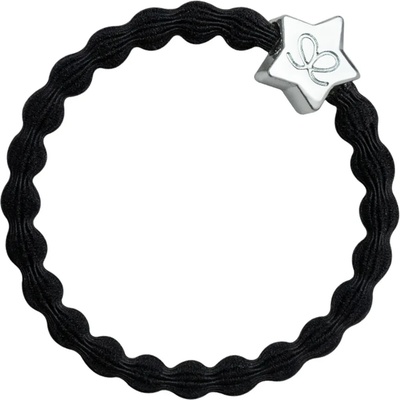 By Eloise London Silver Diamanté Star Black