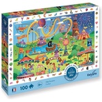 Sentosphère Sentosphere Детски пъзел Търси и намери Лунапарк 100 части (snt7505)