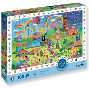 Sentosphère Sentosphere Детски пъзел Търси и намери Лунапарк 100 части (snt7505)