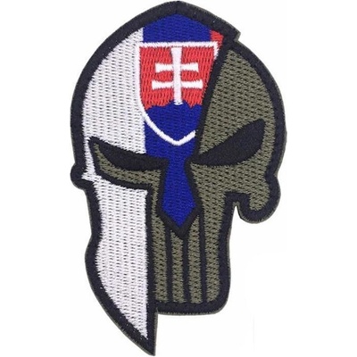 Nášivka SVK Punisher, se suchým zipem - olivová