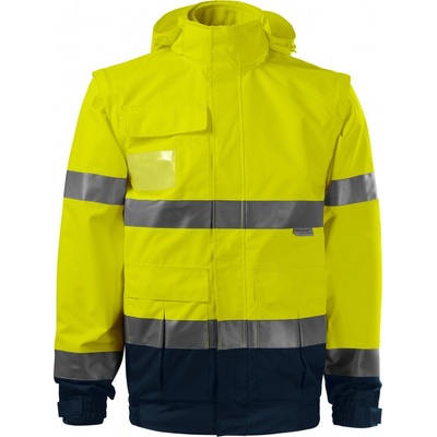 Rimeck HV Guard 4 in 1 5V2 bunda unisex Fluorescenční žlutá