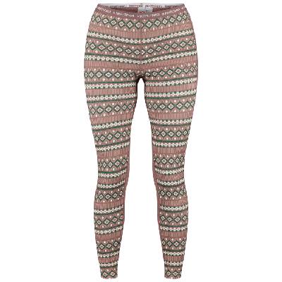 Dámské Termo legíny KARI TRAA LUNE PANT 622925-TAUPE – Růžová