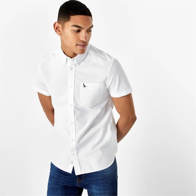 Jack Wills Stableton Classic Oxford Shirt Mens - White