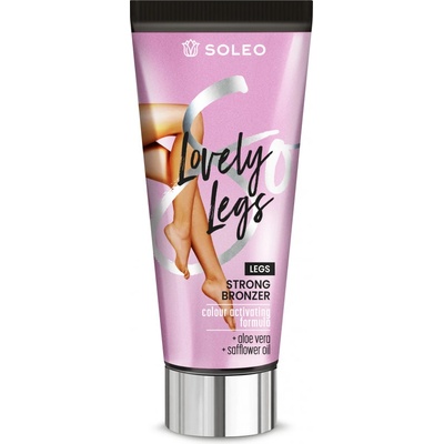 Soleo LOVELY LEGS krém do solária, strong bronzer for legs 135 ml