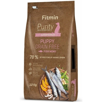 Fitmin Purity GF Puppy Fish 3 x 12 kg