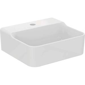 Ideal Standard Conca Ceram - Умивалник 40x35 см, без преливник, отвор за смесител, бял T387401 (T387401)