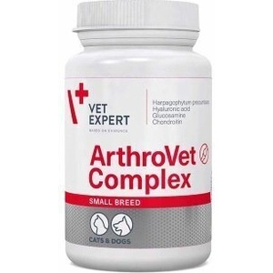 VetExpert Vet Expert ArthroVet Complex Small breed and cats Артровет 60 туист офф капсули