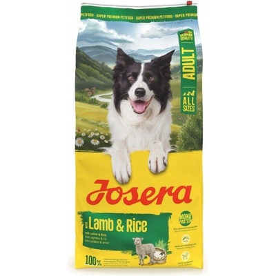 Josera Dog All Sizes Adult with Lamb & Rice 12,5 kg