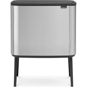 Brabantia Кош за смет Brabantia Bo Touch 36L, Matt Steel Fingerprint Proof