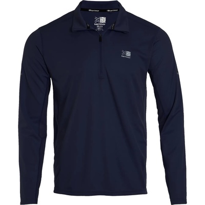 Karrimor Мъжко горнище с цип Karrimor Long Sleeve 1/4 Zip Top Mens - Navy