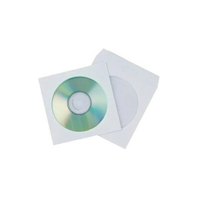 Papierová obálka na 1CD 100ks/bal.bez okienka, s nelep. záložkou (BOX62)