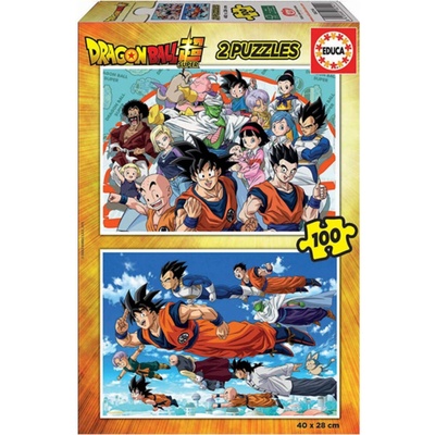 Educa Dragon Ball Super 2 x 100 dílků