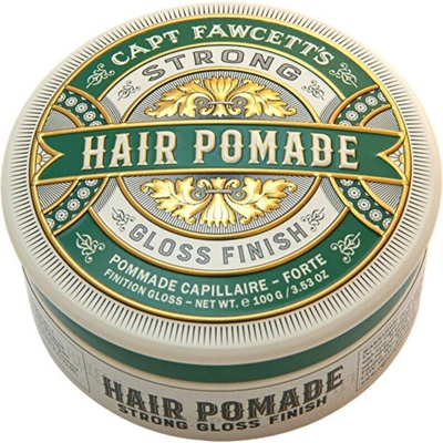 Captain Fawcett Strong Hold Pomade silná lesklá pomáda 100 g
