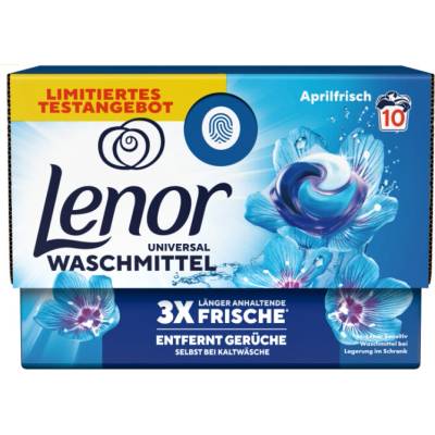Lenor Universal Aprilfrisch prací kapsle 10 PD