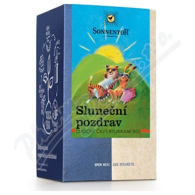 Sonnentor Sluneční pozdrav Ovocný čaj s bylinkami bio 18 ks