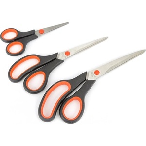 Iris kt-196 Комплект от 3 удобни домакински ножици (13, 5 см, 21 см, 24 см) (kt-196)