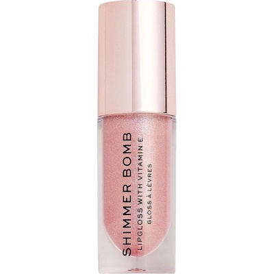 Revolution Beauty Pout Bomb Гланц за обем Shimmer Bomb Glimmer Nude, 4.6 ml