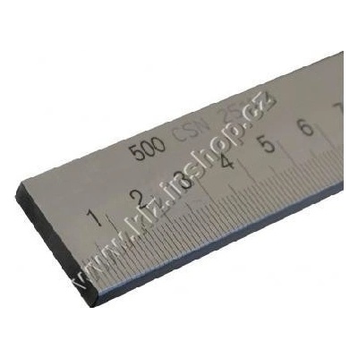 KMITEX 1012 Měřítko ocelové ploché bez přesahu 500x25x4 mm