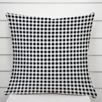 Biante Sandra SA-060 Čierno-biele kocky 50 x 70 cm