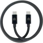 Dviced Magnetic Braided Cable USB-C to USB-C, 1, 25m - dark grey (DV120015) - istyle