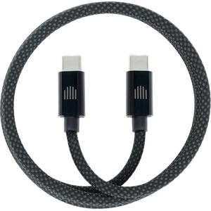 Dviced Magnetic Braided Cable USB-C to USB-C, 1, 25m - dark grey (DV120015)