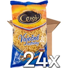 Cessi Kolienka malé 2 vaječné cestoviny 24 x 400 g