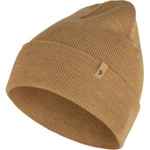 Fjällräven Зимна шапка (beanie) Fjällräven Classic Knit Hat Beanie - Buckwheat Brown - размер One Size (204-3655-1111)