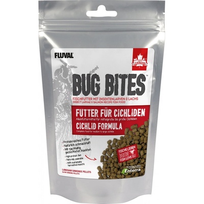 Fluval Bug Bites Cichlid Pellets M-L 100 g