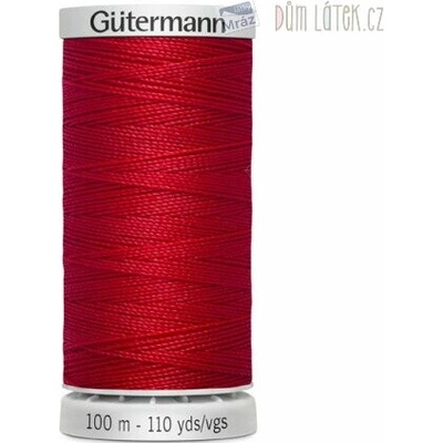 Niť GÜTERMANN Extra silná, 100 m, červená