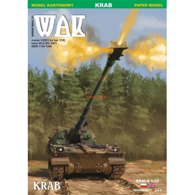 Papierový model Húfnica Krab